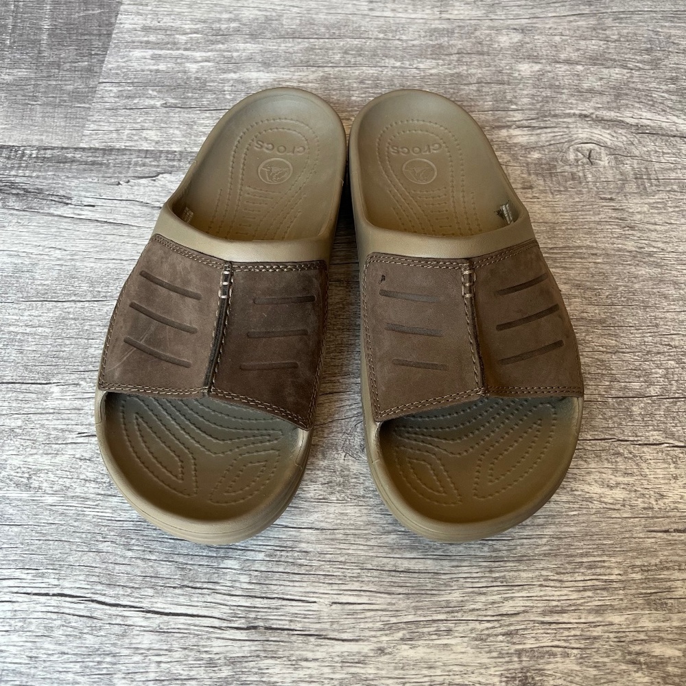 Crocs Slides Size 11